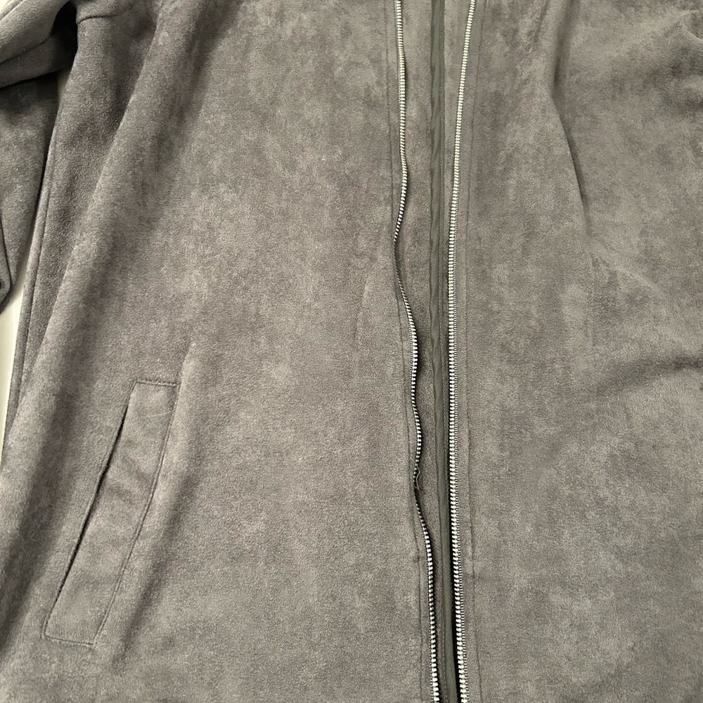Gray Zip-Up Jacket - Picture 2 of 2
